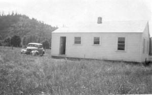 The rear of the house in 1947.